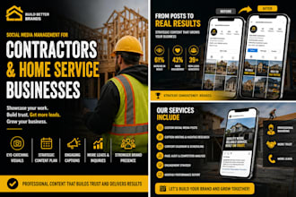 manage social media for contractors and home businesses