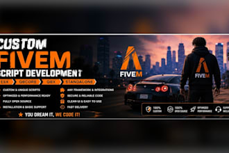 develop custom fivem scripts for esx, qbx, or standalone