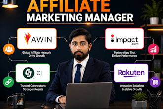 be your affiliate network manager awin impact cj  rakuten more