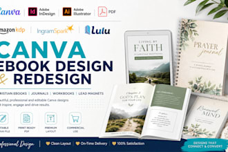 canva ebook redesign, canva ebook design, christian ebook design, canva journal