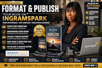 format and publish ebook or paperback on ingramspark