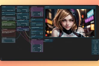 create nsfw, sfw stable diffusion comfyui workflows for image and video creation