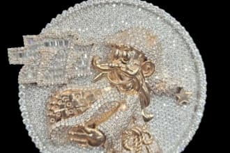 high quality hip hop jewelry custom design cuban chains iced pendants for artist