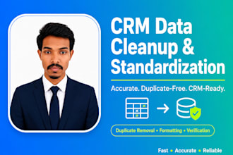 clean and organize your salesforce CRM and excel data