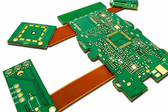design high speed hdi multilayer rigid flex pcb with signal integrity, dfm