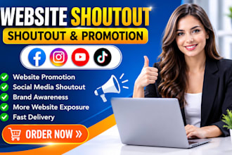 shoutout promote share wesbite link to 250m USA UK de twitter ig tiktok audience