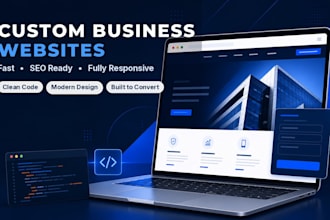 design a professional business website with SEO
