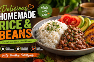 cook tasty homemade rice and beans meals