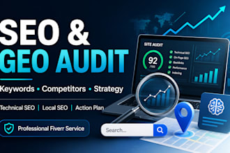 perform a professional SEO and GEO audit with an action plan