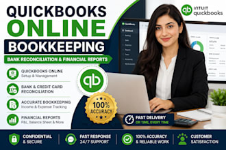 do quickbooks online bookkeeping, bank reconciliation