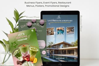 design a professional flyer