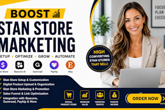 boost stan store marketing stan store setup stan store digital product etsy shop
