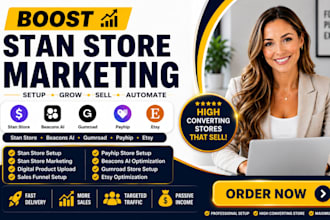 boost stan store marketing stan store setup stan store digital product etsy shop