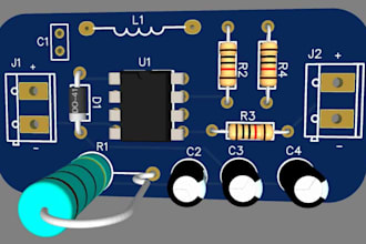 design power electronics pcb motor control power supply board dc dc converter
