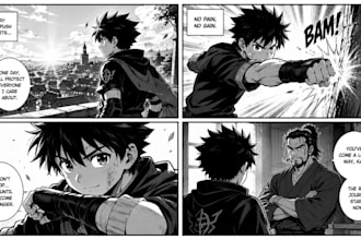 draw comic manga webtoon