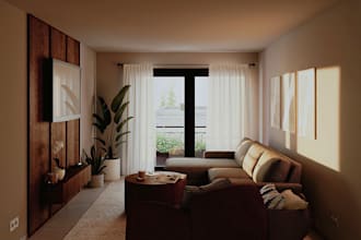 model and create photorealistic interior renders