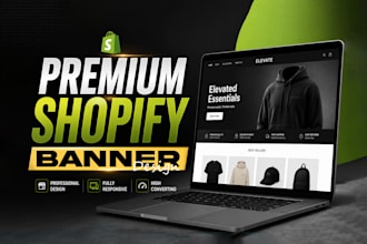 design premium shopify banner