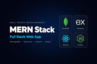 build a fullstack web application using mern