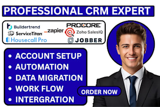 buildertrend procore jobber servicetitan housecall pro salesiq zapier automation