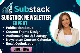 setup substack account design substack newsletter promote substack newsletter