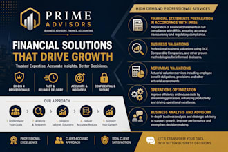 provide accounting and finance advisory