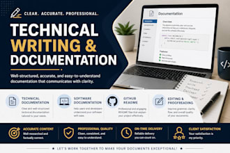 write, edit, and proofread professional technical documents