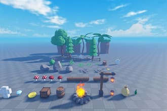 build custom maps, buildings, models, or game assets for your roblox game
