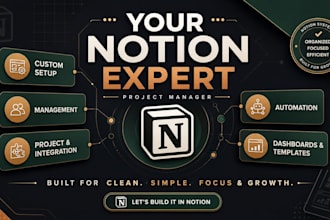notion template notion expert notion automation notion custom website