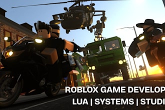 develop roblox games, systems, experiences in roblox studio
