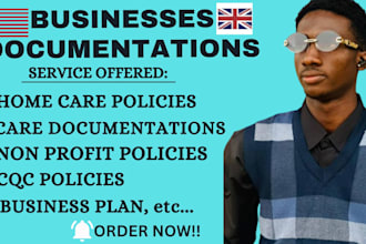 write policy and procedure manuals for home care and healthcare, write bids
