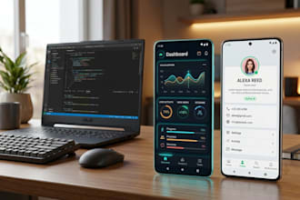 develop a custom mobile app for android