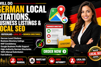 do deutschland or germany local citation, listing, and directories for local SEO