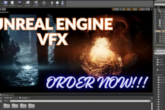 create niagara fire, smoke, and environmental vfx in unreal engine