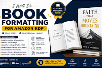 edit and proofread your manuscript, paperback, ebook for publish