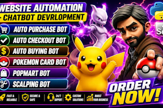 auto purchase bot auto checkout bot buying bot pokemon bot amazon bot