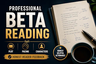 be your professional beta reader and provide honest feedback