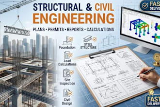 do professional civil and structural engineering design