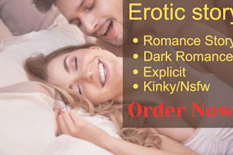 ghostwrite nsfw romance and bdsm novel writing