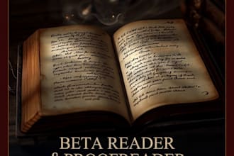 romance e fantasy beta reader and manuscript feedback