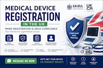 do mhra registration, ukca certificate, fda compliance and mdr documentation