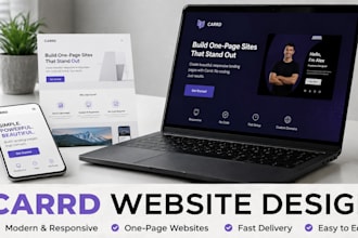 fix carrd website landing page card landing page SEO optimization responsiveness