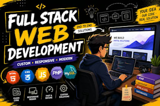develop a fast responsive website from scratch