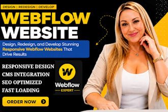 design responsive webflow website webflow website development webflow redesign