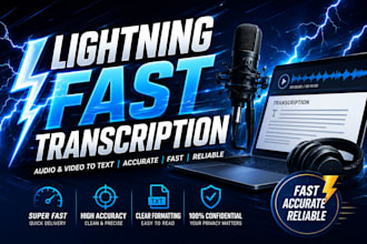 do lightning fast ai transcription and subtitles for your video
