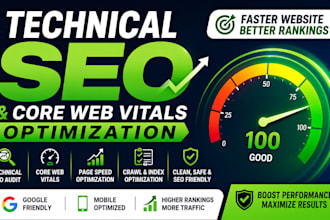 do technical SEO and core web vitals optimization