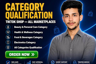 unlock tiktok shop restricted category on any marketplace