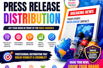 press release distribution to news sites media outlets and targeted PR channels