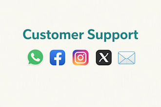 customer support via whatsapp and social media