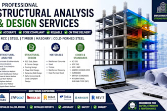 be your civil and structural engineer for structural analysis and design