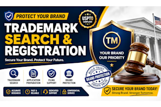do trademark search and trademark registration for your brand